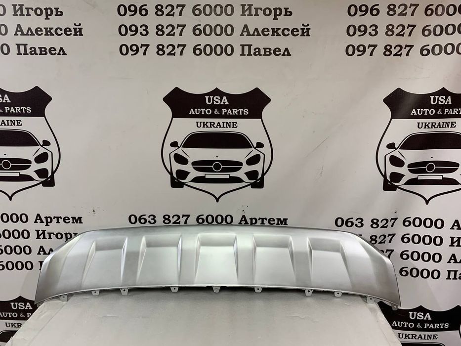 AUDI Q7 Спойлер переднього бампера (губа) 2016-19