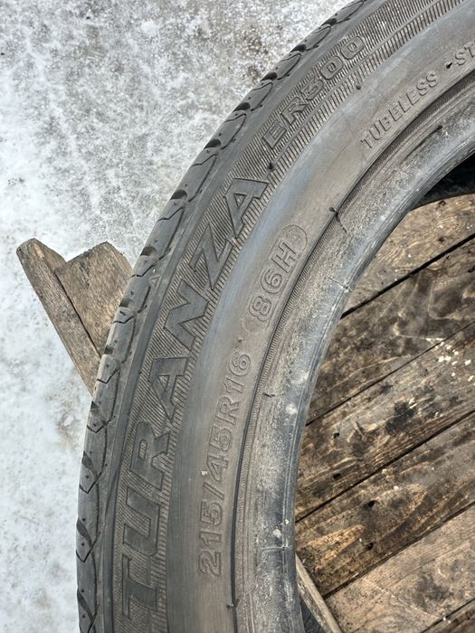 Шини 215 45 16 86H Bridgestone Turanza ER300 пара