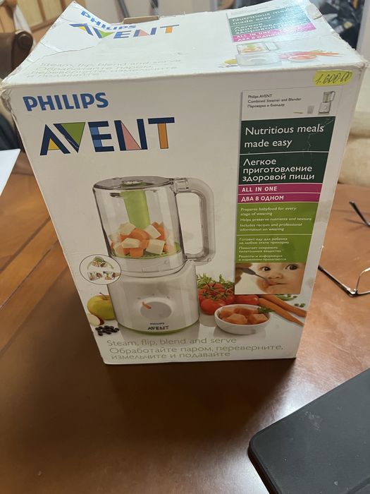 Пароварка блендер Philips Avent SCF870 (2 в 1)