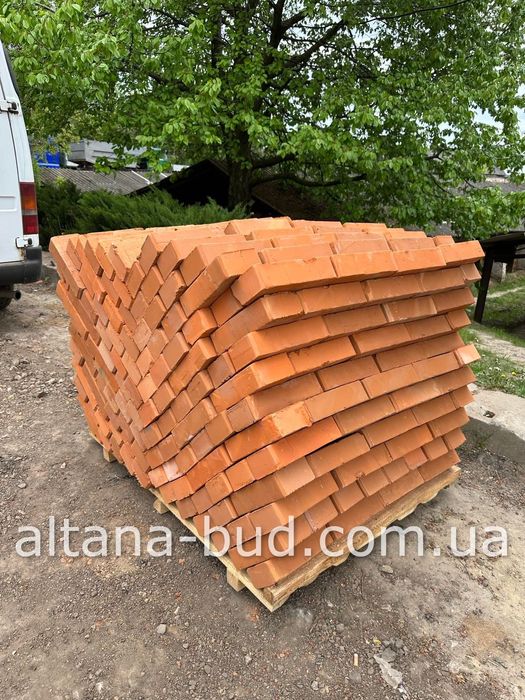 Кирпич з доставкою, М100-150 "Черкаси" (цегла рядова) F35-40 стійкість