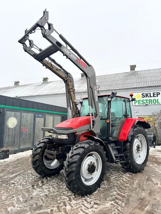 Case IH MX 90C  z ładowaczem MX 100, 2000 rok, 4 cylindry, 90 KM