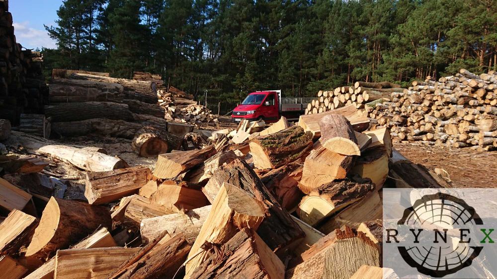 Drewno Kominkowe Lubin. Drewno opałowe Buk Dąb Brzoza Sosna. Transport