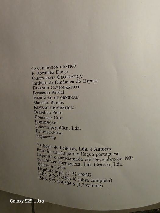 Livros Históricos - História de Portugal - 1ª Edição 1993