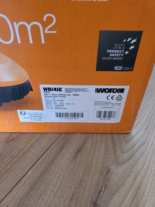 WORX Landroid M500 robot koszący