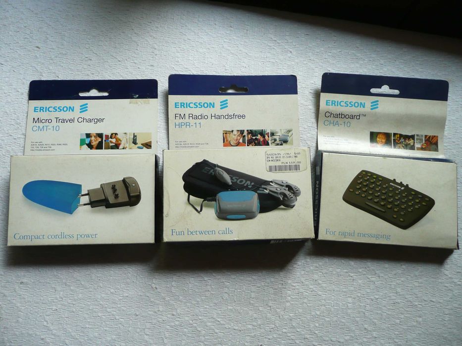 nowe części i akcesoria ericsson