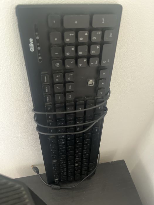 Vendo Monitor da marca Asus e o teclado da Marca Quilive.
