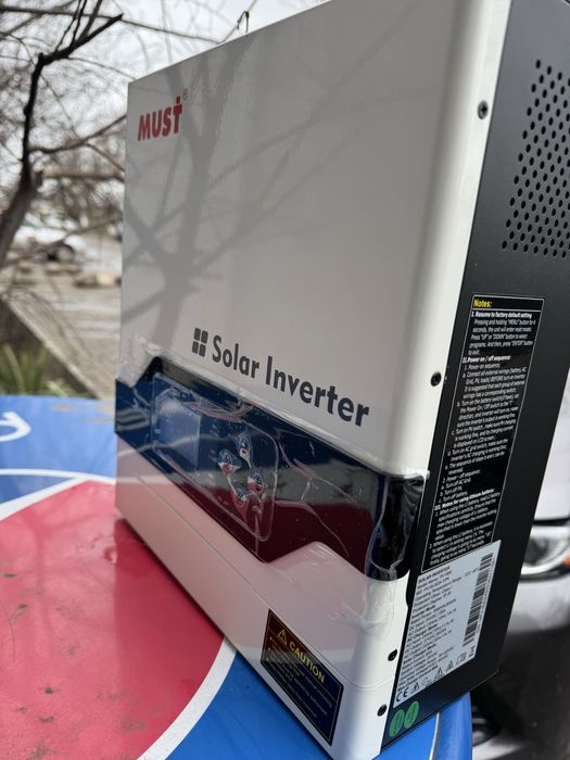 Гібридний інвертор Must  3,6 кВт + батарея 200Ач 24В