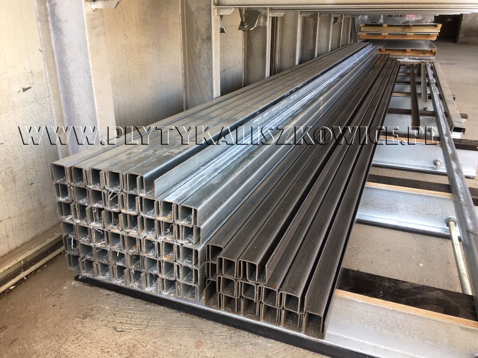 Ceownik 41mm ocynkowany, bramowy, na płytę, panel segmentowy