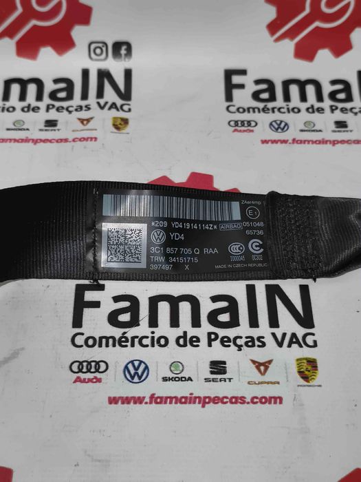 Cinto Frente Esquerdo VW CC B7