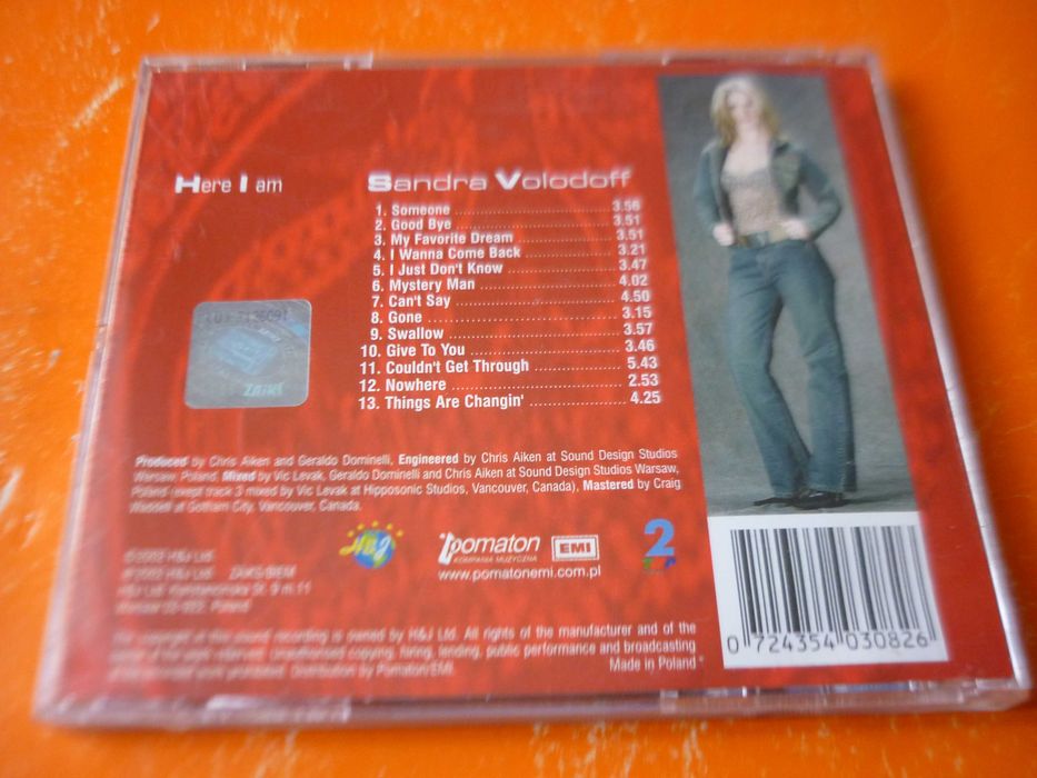 Płyta CD Sandra Volodoff "Here I Am"