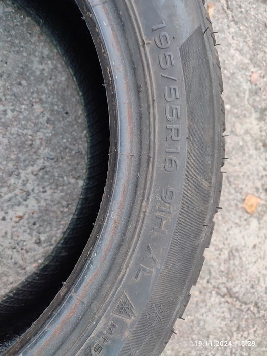 Шини зимові 195/55 r16 - 4 шт