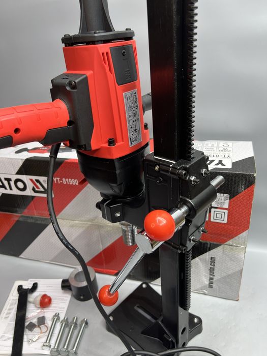 Дрель алмазного бурения сверления YATO YT-81980 со стойкой