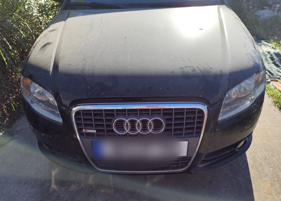 Audi A4 B7 170cv Sline frente completa