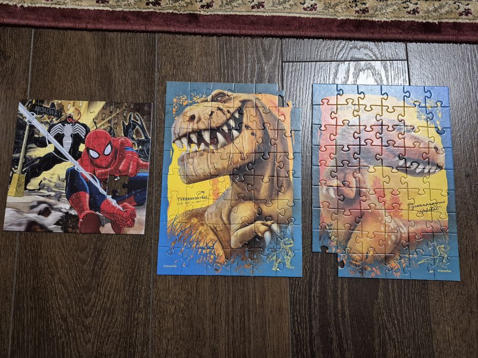 Zestaw puzzli dla chłopca puzzle McQueen 20, 36, 50, 72, 84 el.