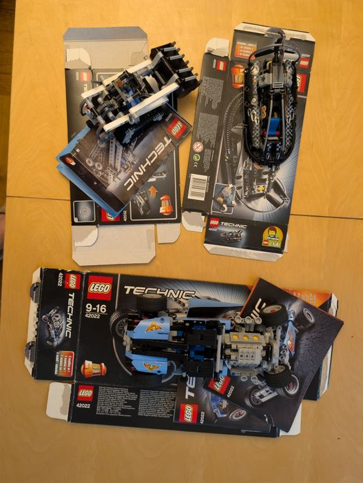 Zestaw LEGO Technic 42022 42032 42002