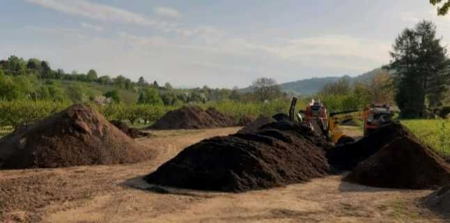 CZARNOZIEM ZIEMIA Ogrodowa KOMPOST naturalny Trawnik PRZESIANA 3- 23t