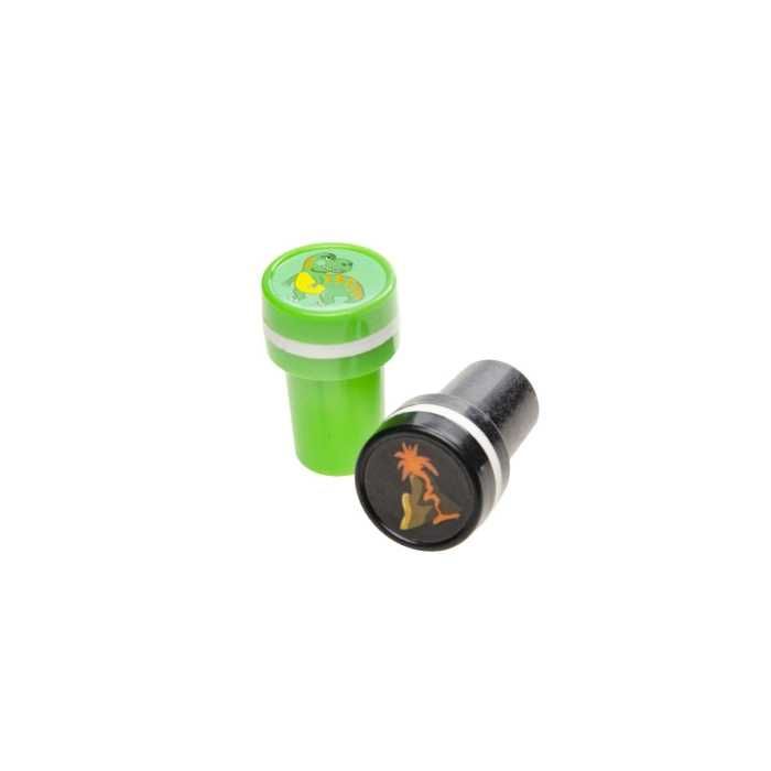 Plastikowe stemple dinozaury 10 sztuk