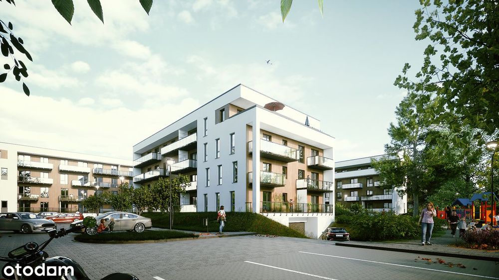 2-pokojowe mieszkanie 46m2 + balkon