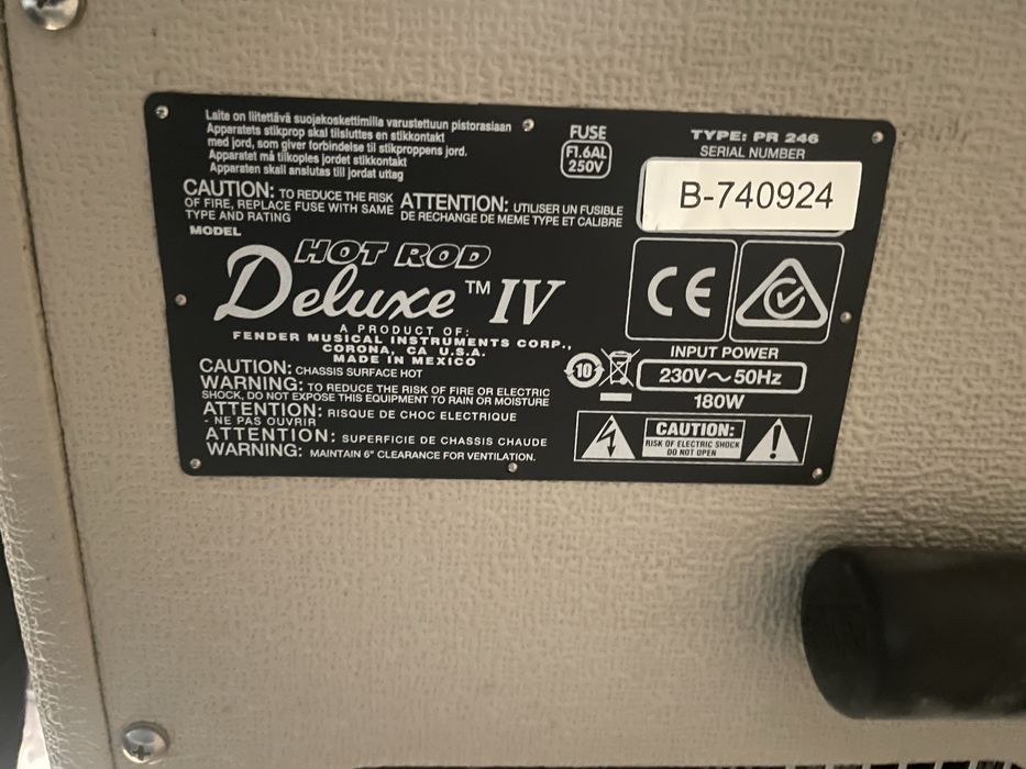 Fender Hot Rod Deluxe IV