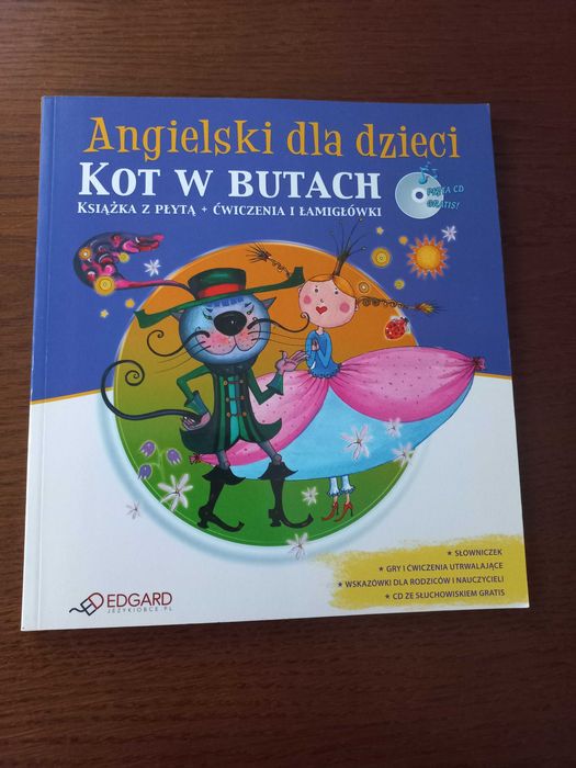 Angielski dla dzieci Kot w butach +CD