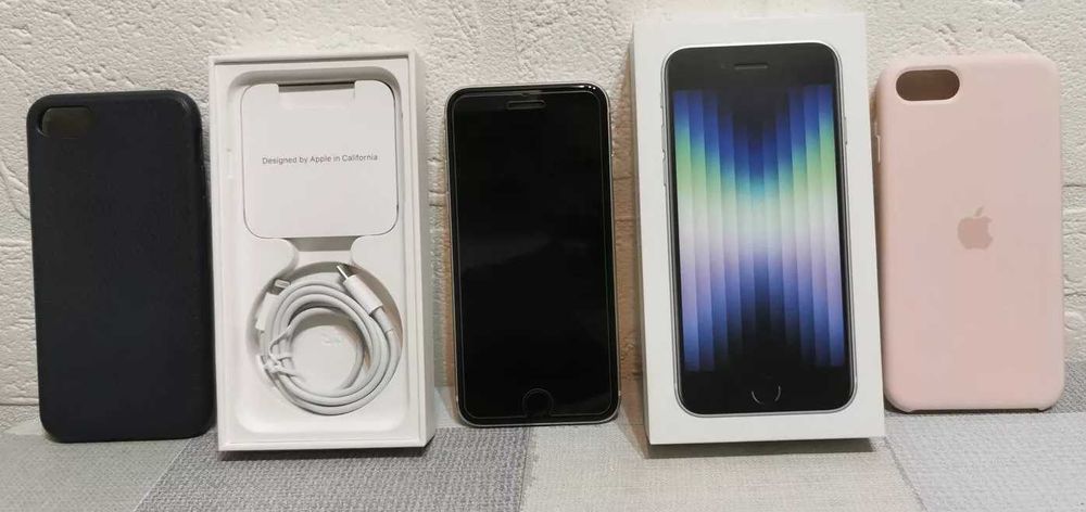 iPhone SE 2022 64GB/Ram 4GB/ 5G Biały-stan idealny