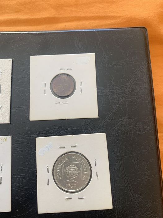 Lote moedas ultramarinas