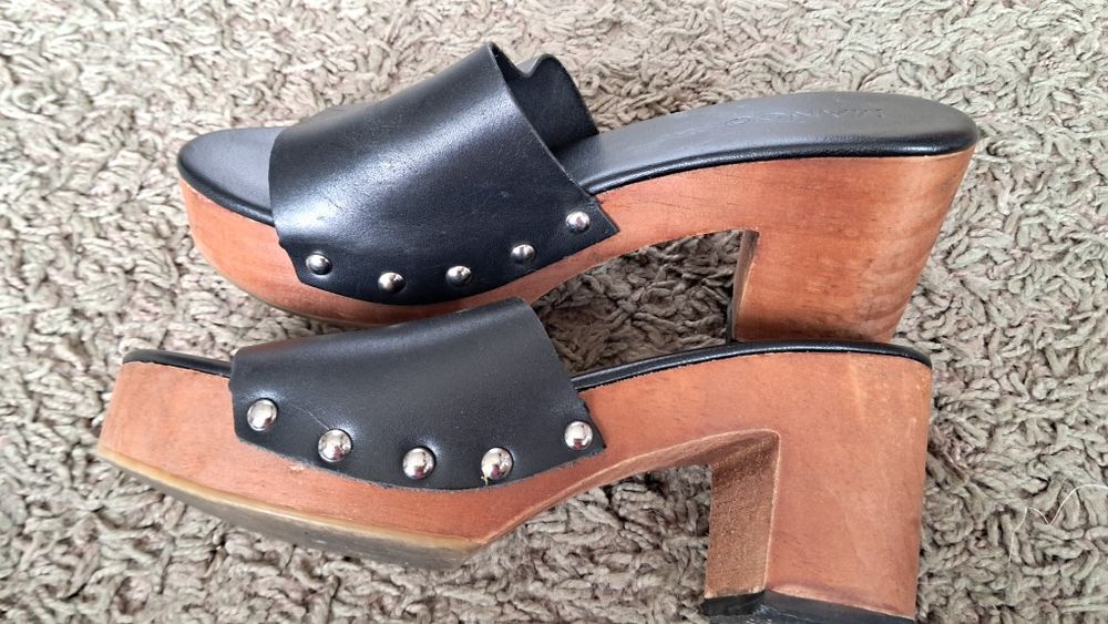 Buty klapki Mango