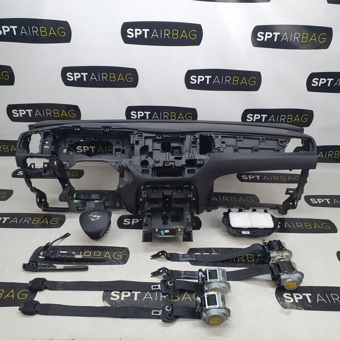 OPEL GRANDLAND LIFT DESKA ROZDZIELCZA KONSOLA KOKPIT PULPIT PODUSZKI AIRBAG AIR BAG PASY KIT SET