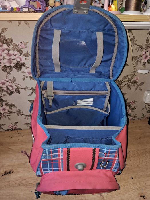 Ортопедичний рюкзак Step by Step (Німеччина) для дівчинки + комплект