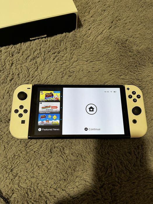 Nintendo switch oled + gry