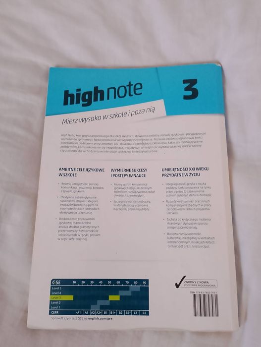 High note 3 podręcznik język angielski zakres podstawowy