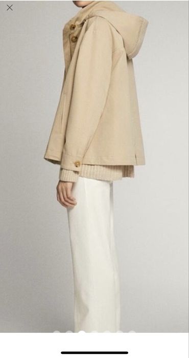 Вітровка котонова куртка Massimo Dutti