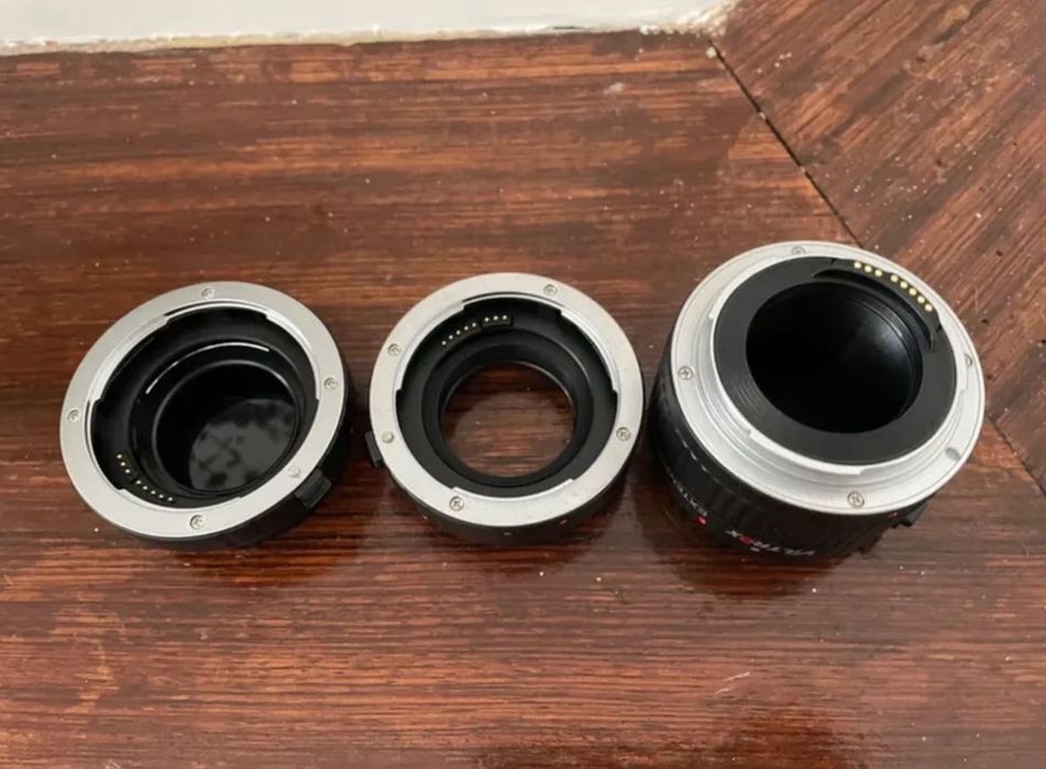 Viltrox DG-C tubos de extensão macro Canon EOS EF e EF-S - novos