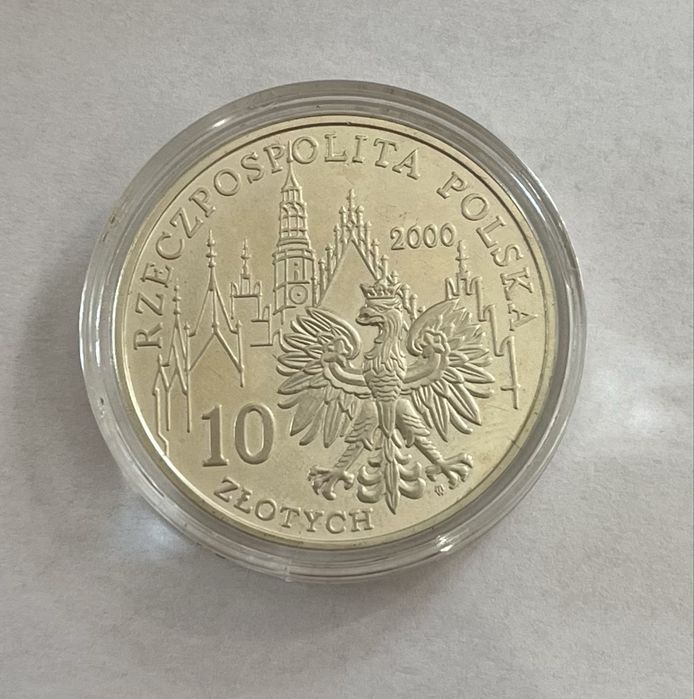 Moneta upamiętnia 1000-lecie Wrocławia i została wybita stemplem lustrzanym ze srebra próby Ag 925