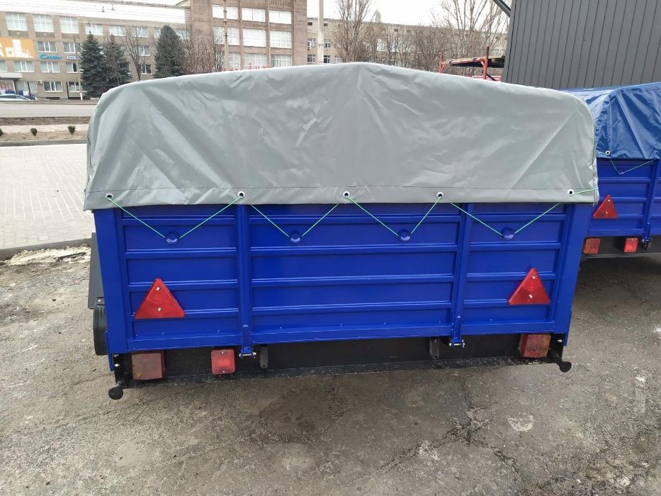 Купить крепкий одноосный прицеп Кремень+ КРД