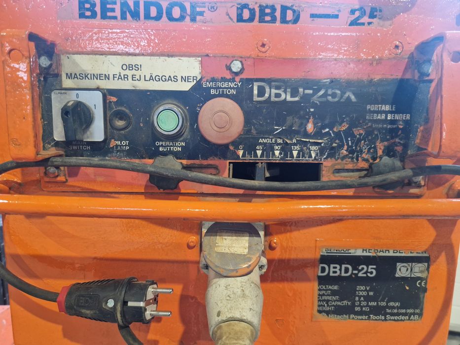 Giętarka Bendof BDB 25