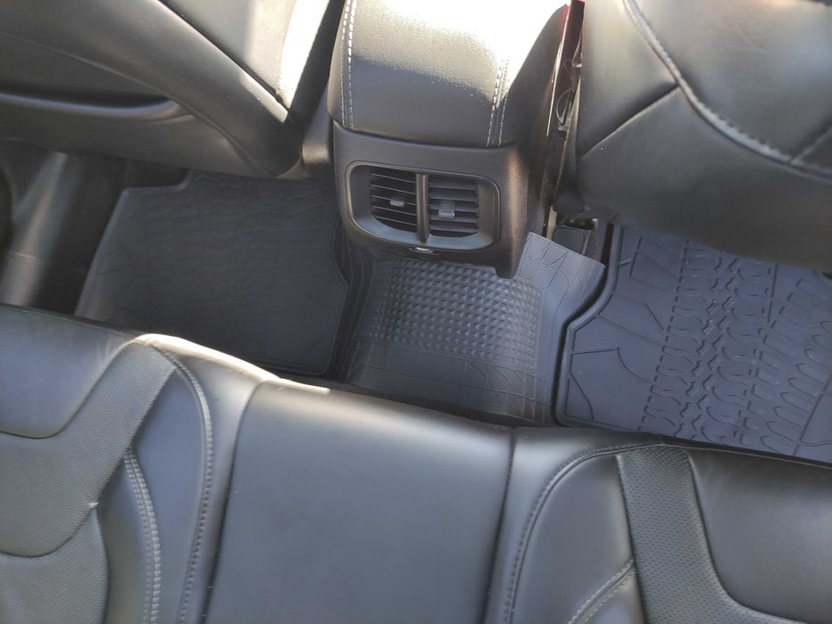 Гумові килимки в салон Jeep Cherokee KL 2014-2025 Джип Чірокі резиновые коврики Чироки Джып
