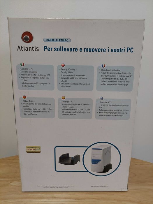 Suporte PC c/ rodas - Estado Novo