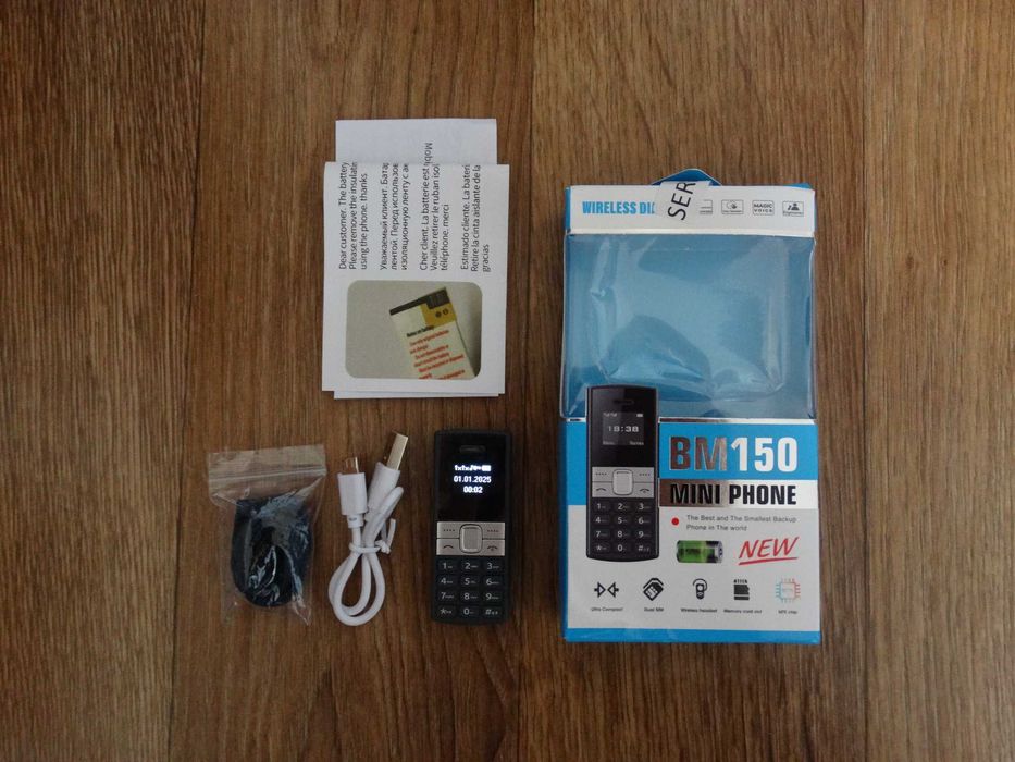 мини телефон кнопочный SERVO BM150 2 SIM