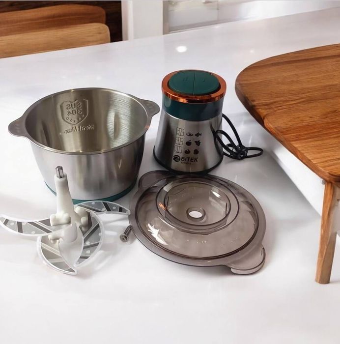 Кухонний подрібнювач блендер BITEK BT-7019 1000W комбайн измельчитель