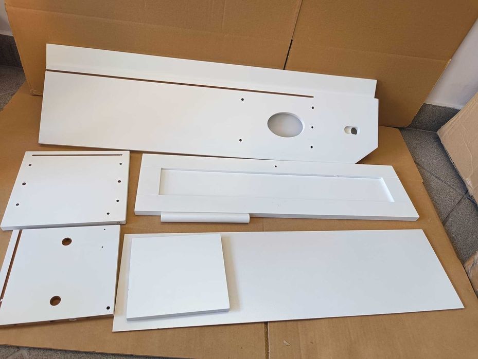 Relaxdays Uchwyt na papier toaletowy, stojący NOWE