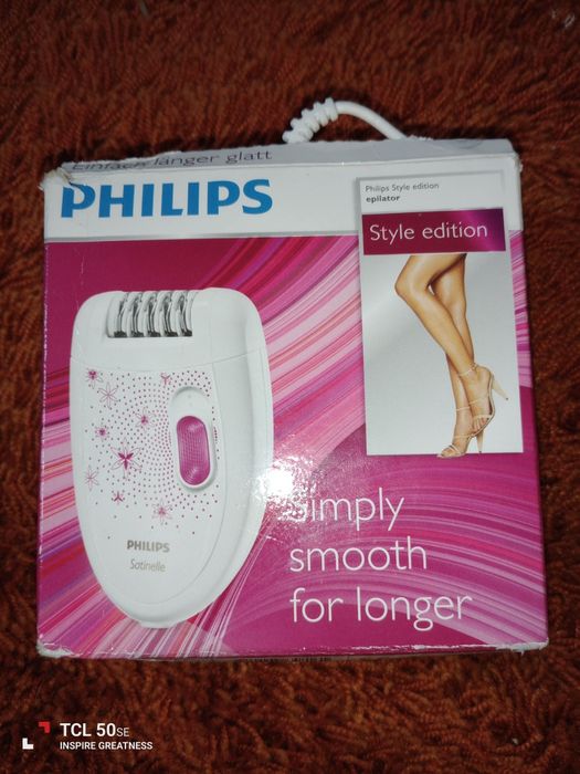 Máquina de depilação da PHILIPS