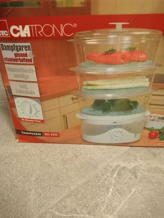 Parowar Clatronic do gotowania na parze