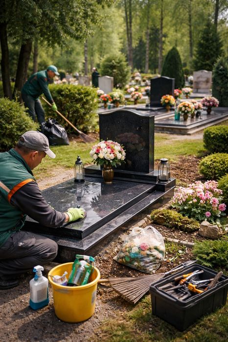 Прибирання могил