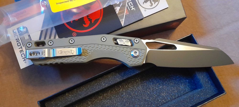 Складной нож Microtech MSI арт. 210T-1 PMOD (сталь M390MK)