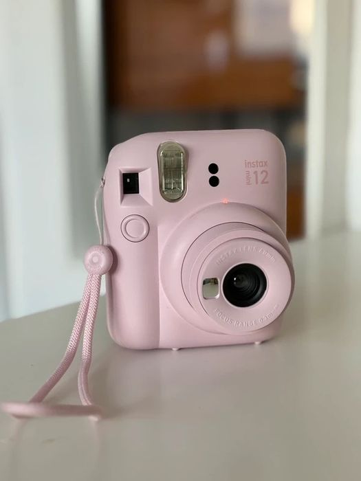 Instax mini 12 różowy etuii