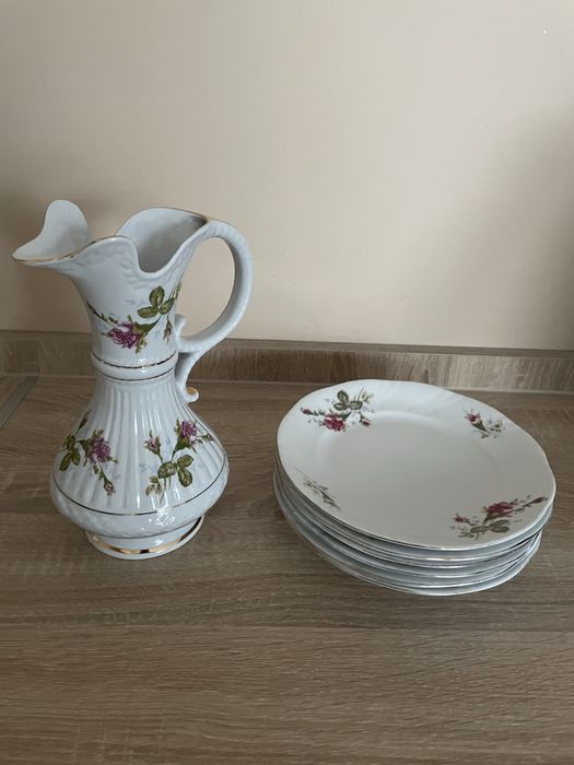 Chodzież dzbanek i talerzyki desero