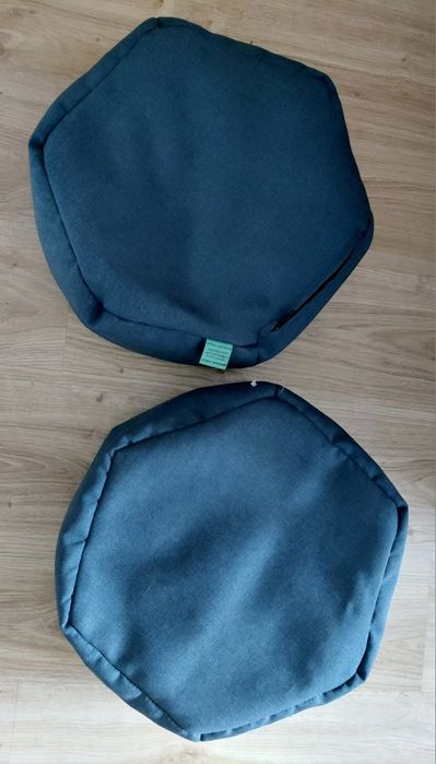 Poducha siedzisko pufa sześciokątne