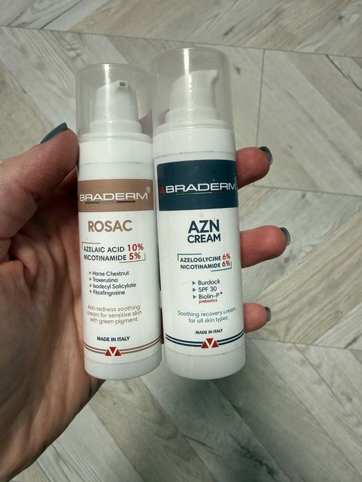 Braderm Rosac Braderm AZN Cream
