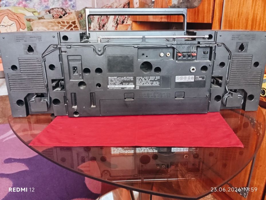 Магнитола Sharp WF-372H(BK) Япония